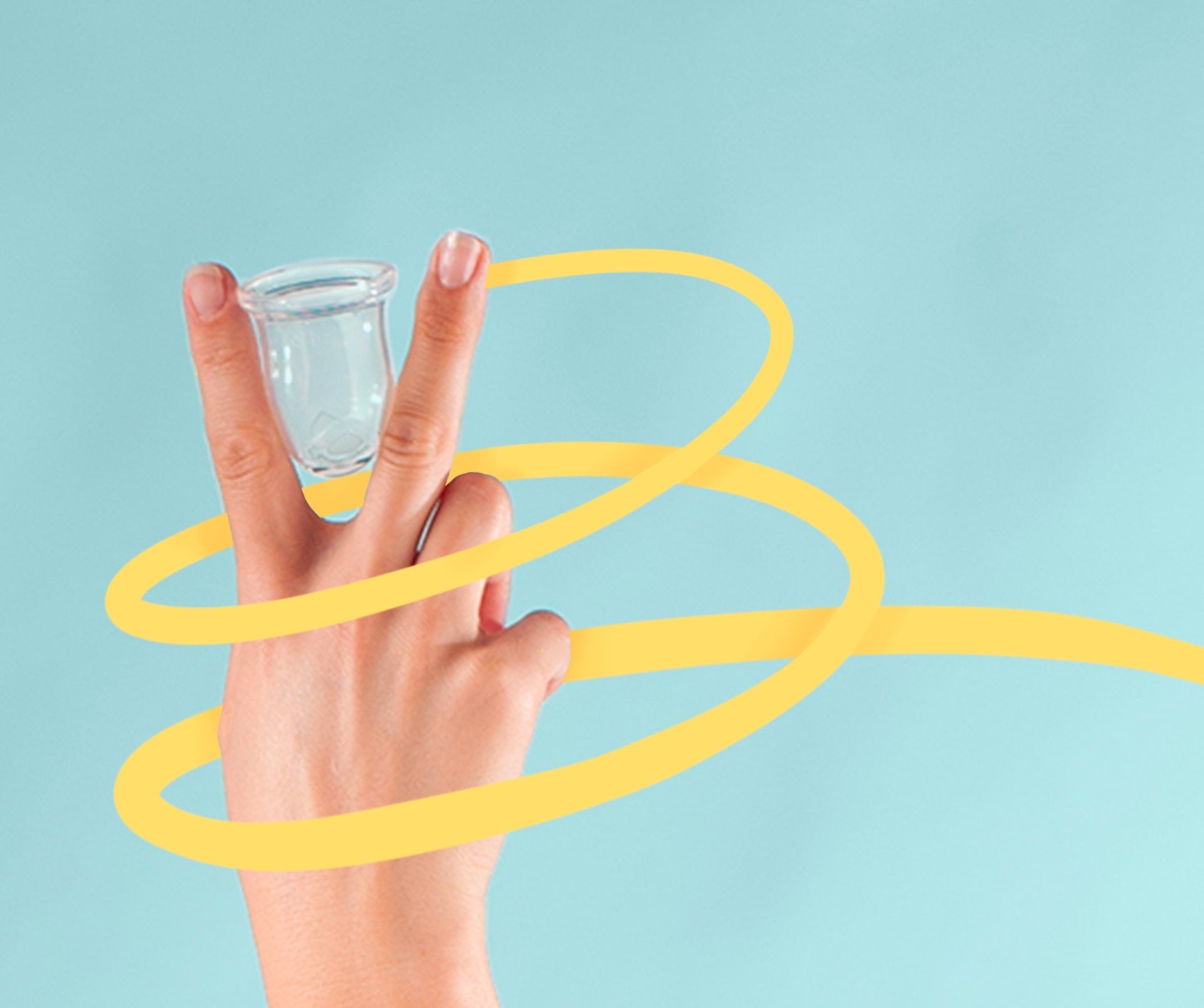 how to place the menstrual cup